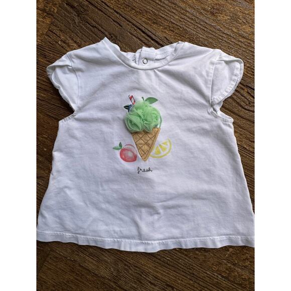 Mayoral Fruit Ice Cream Cone Tulle Set Size 12m - Picture 5 of 6
